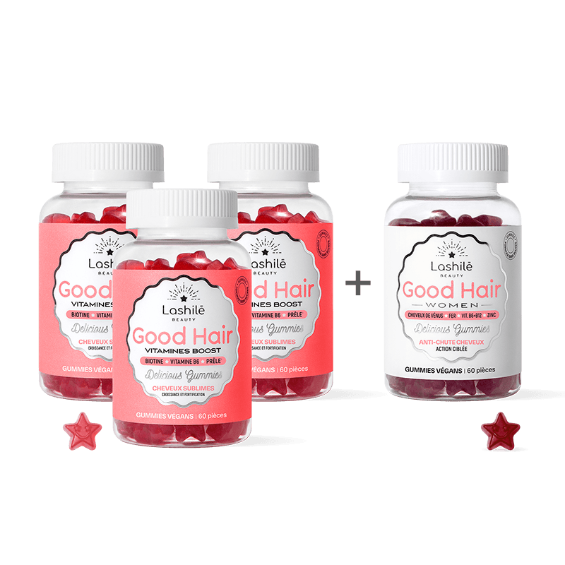 Pack Cheveux Pousse et Anti-chute
