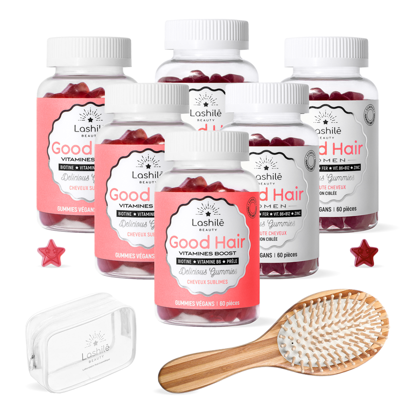 Pack Hair et Hair Women anti-chute - 3 mois