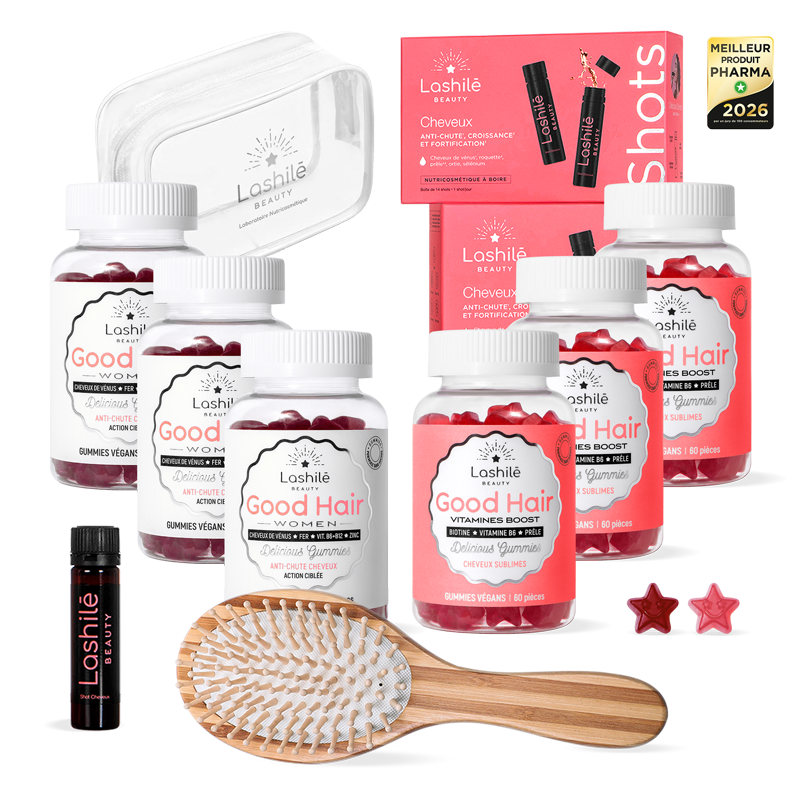 Mega Pack Cheveux - Pousse et Anti-chute