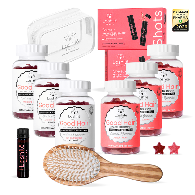 Mega Pack Cheveux - Pousse et Anti-chute