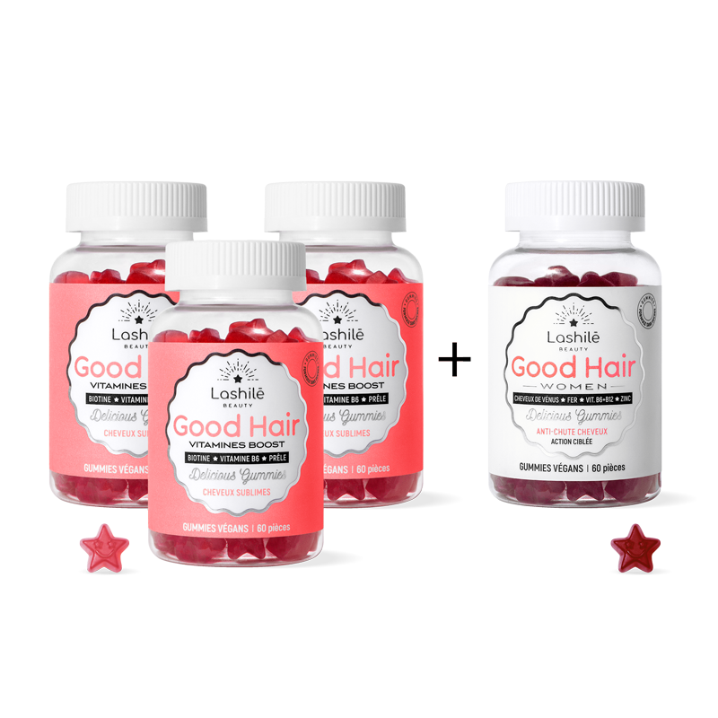 Pack Cheveux Pousse et Anti-chute