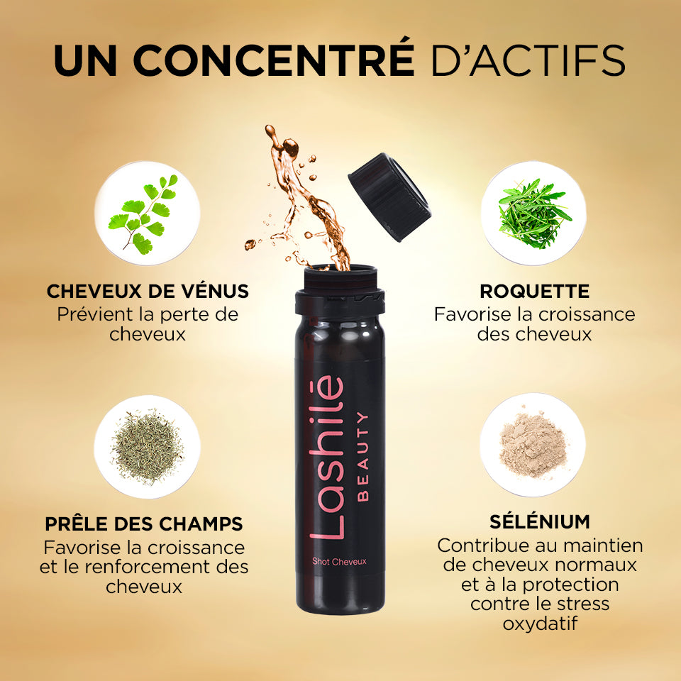 Shots Cheveux Triple Action - 14 jours