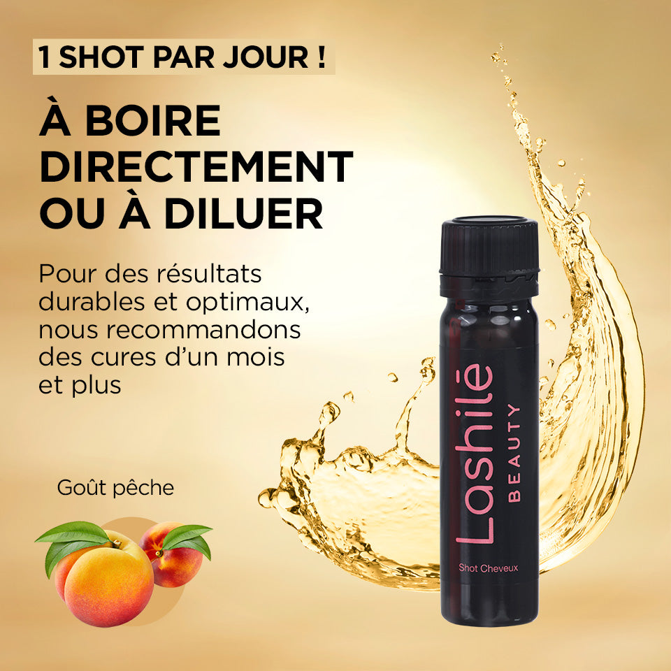Shots Cheveux Triple Action - 1 mois