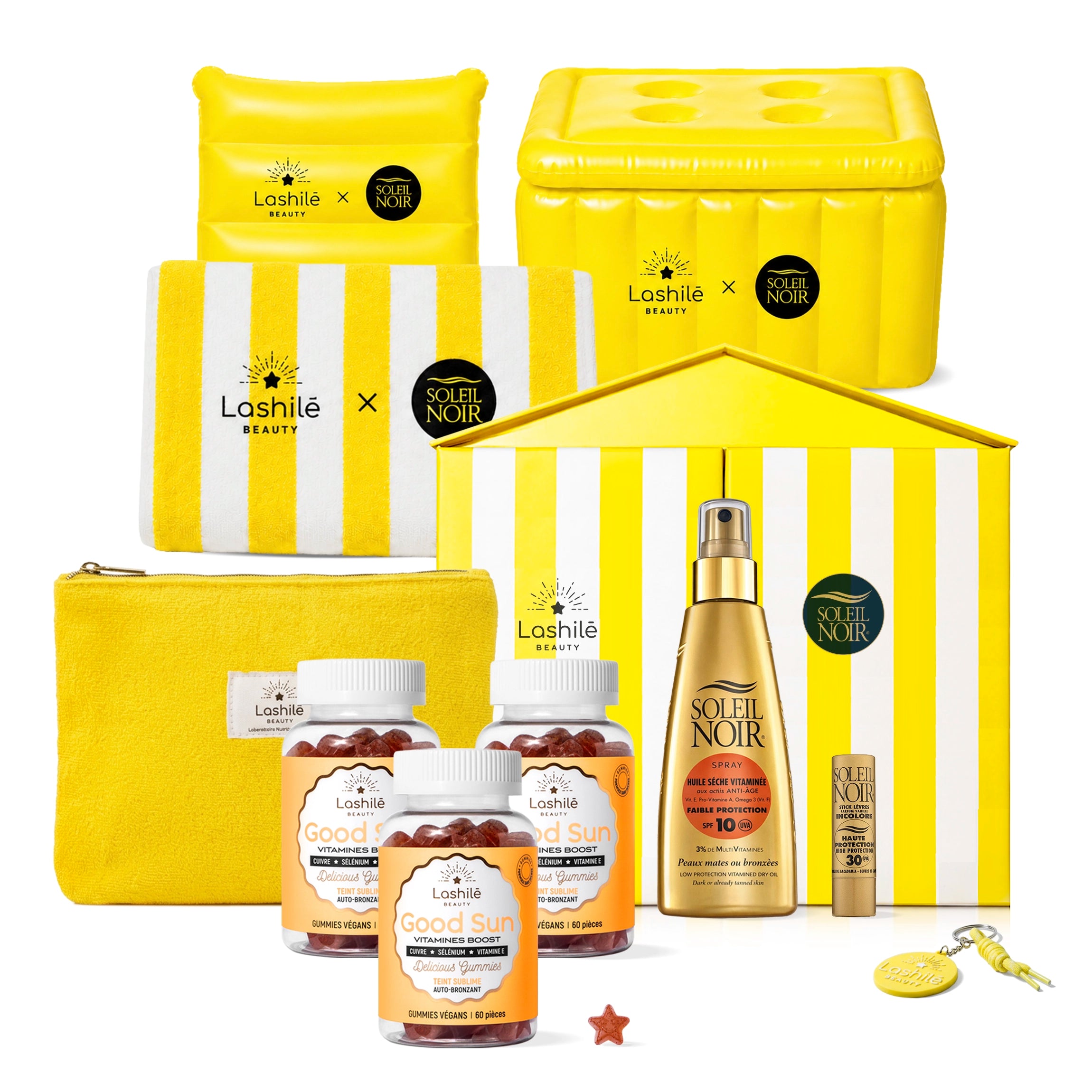 Mega Pack Solaire Lashilé Beauty - Bronzage sublime et peau dorée préparation soleil