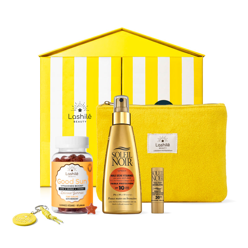 Coffret LASHILÉ BEAUTY x SOLEIL NOIR