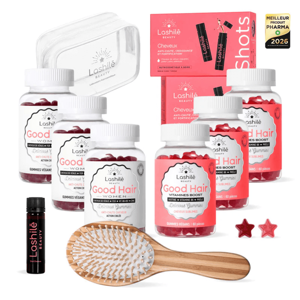 Mega Pack Cheveux - Pousse et Anti-chute