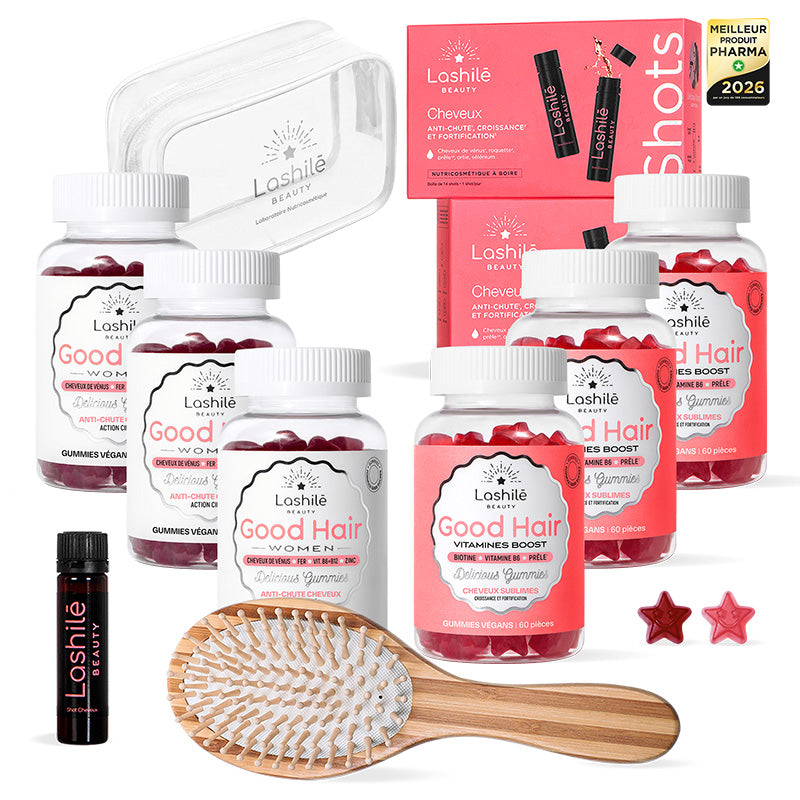 Mega Pack Cheveux - Pousse et Anti-chute