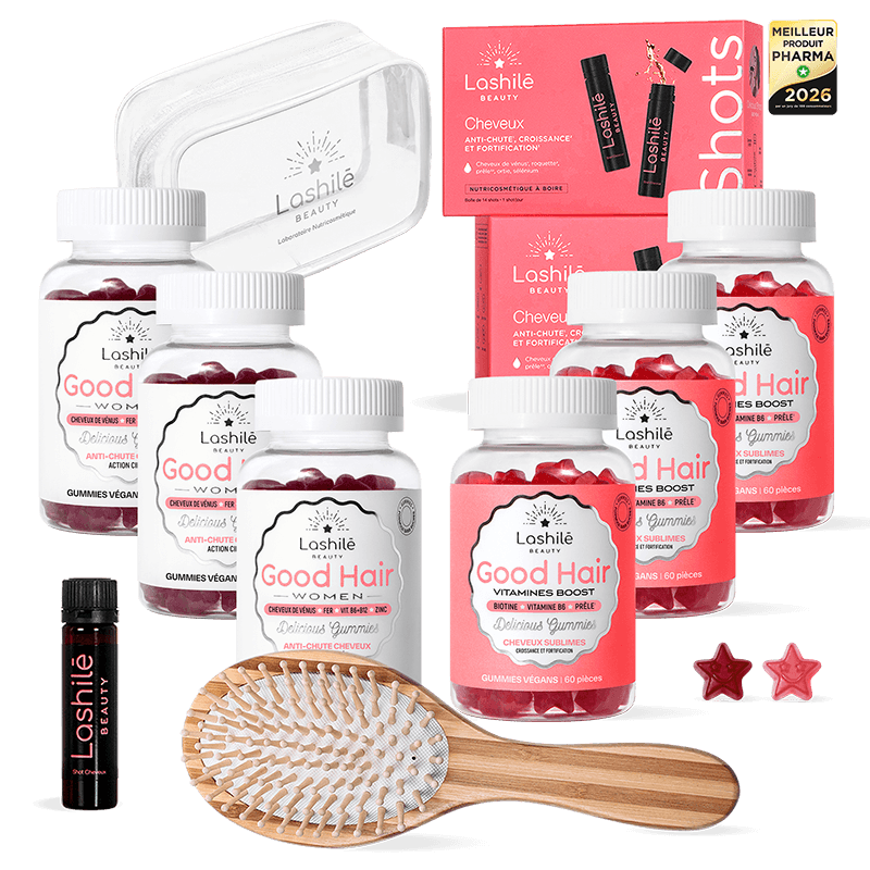 Mega Pack Cheveux - Pousse et Anti-chute