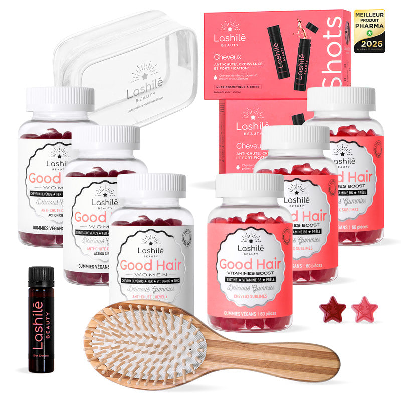 Mega Pack Cheveux - Pousse et Anti-chute