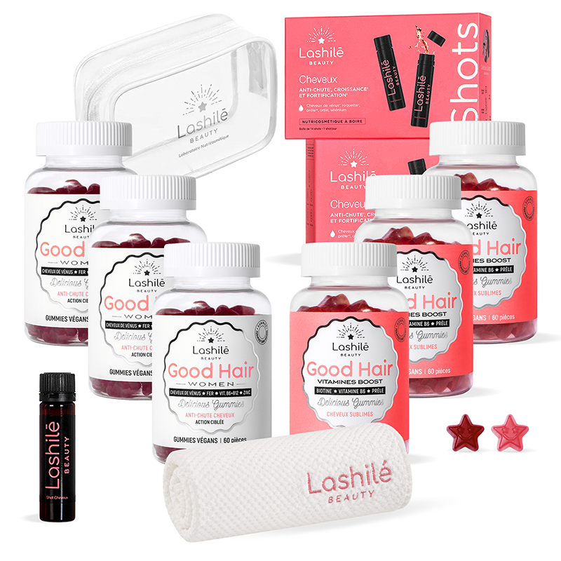 Mega Pack Cheveux - Pousse et Anti-chute