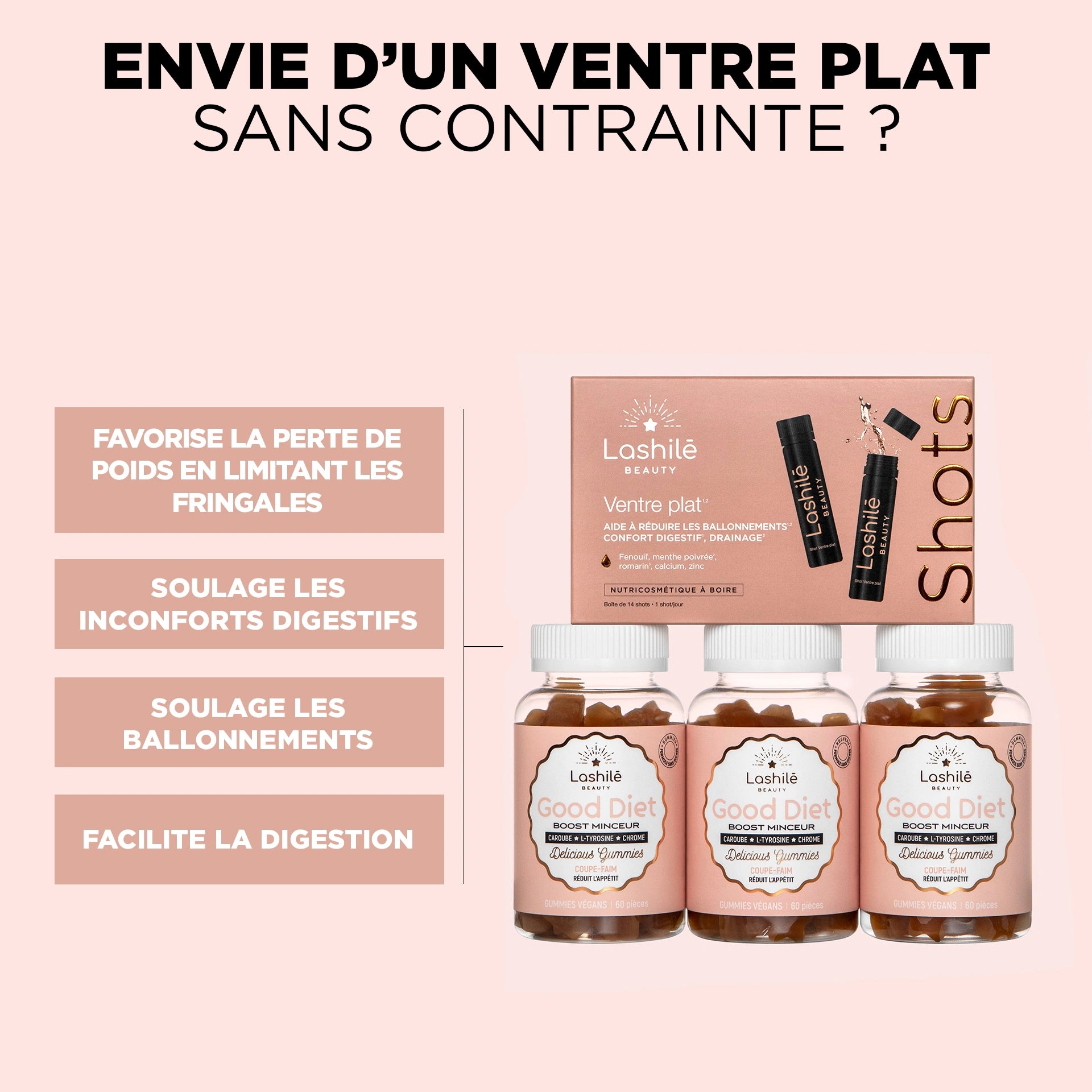 Pack Boost Ventre Plat