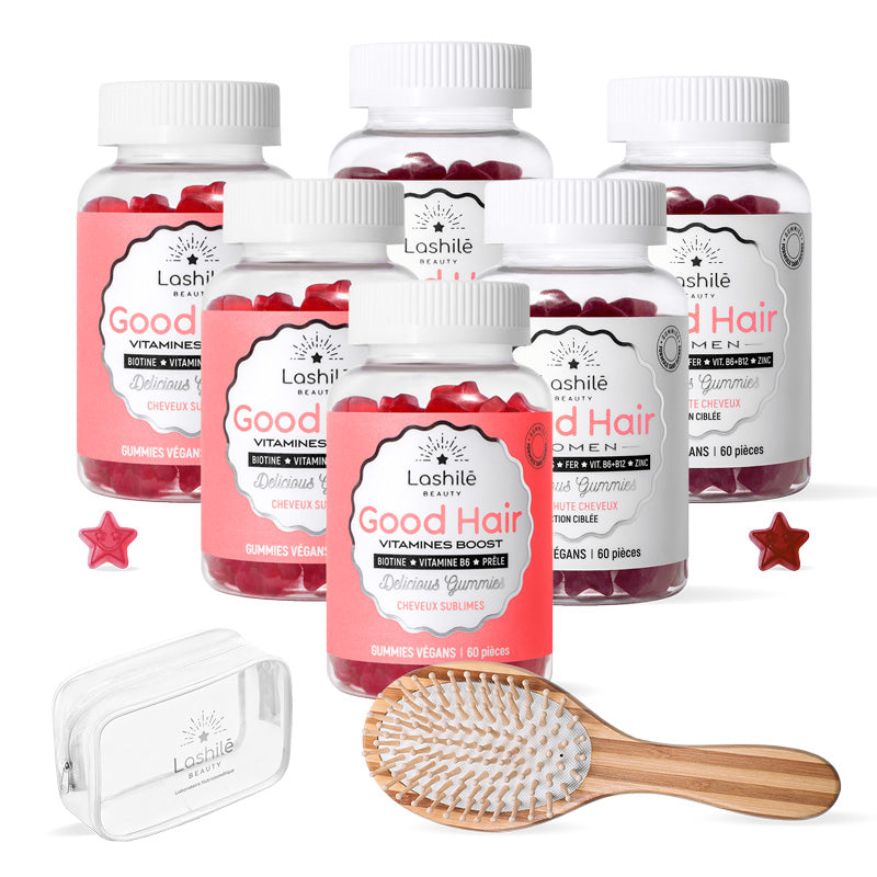 Pack Hair et Hair Women anti-chute - 3 mois
