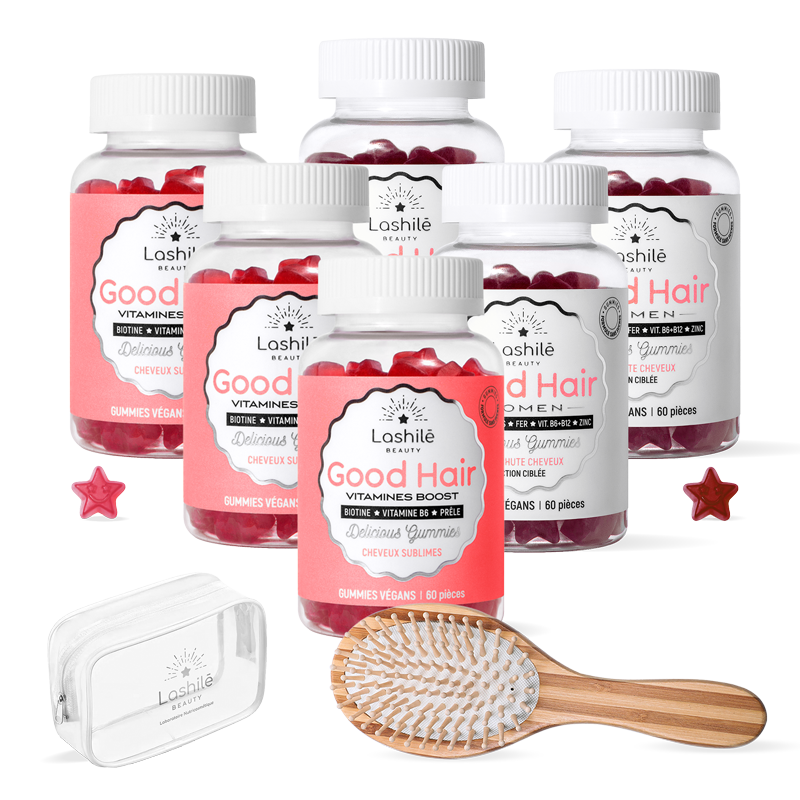 Pack Hair et Hair Women anti-chute - 3 mois