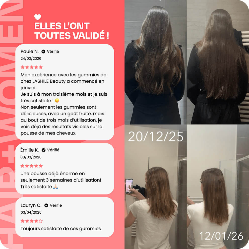 Pack Cheveux Pousse et Anti-chute