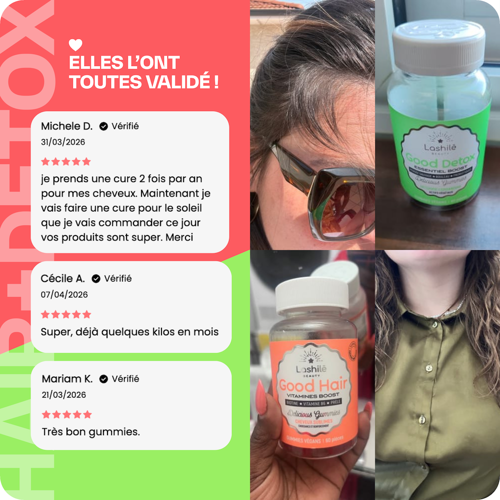 Pack Hair et Detox - 3 mois