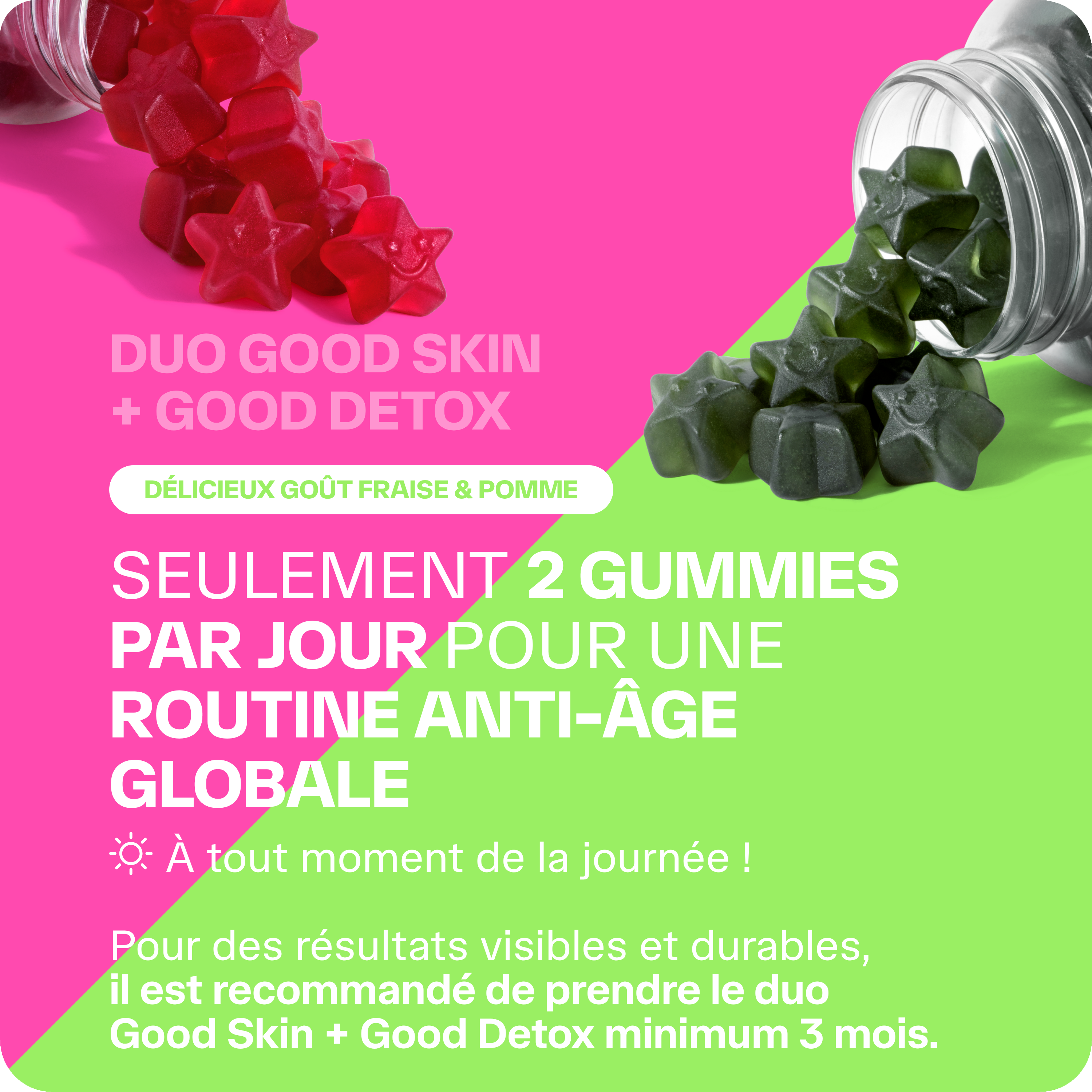 Pack Skin et Detox - 3 mois