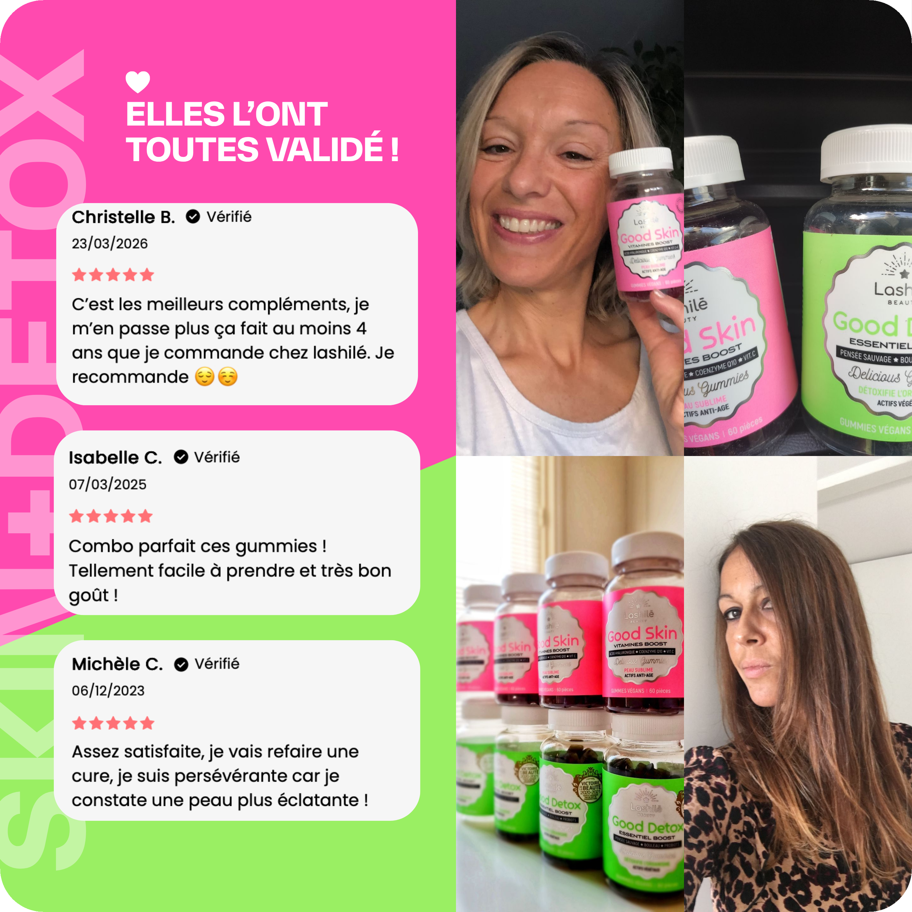 Pack Skin et Detox - 3 mois