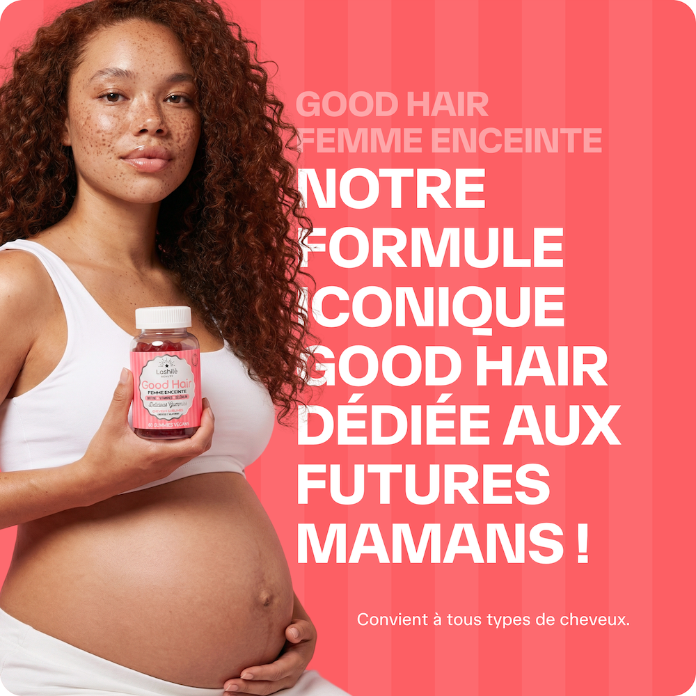 Good Hair Schwangere Frau – 3 Monate