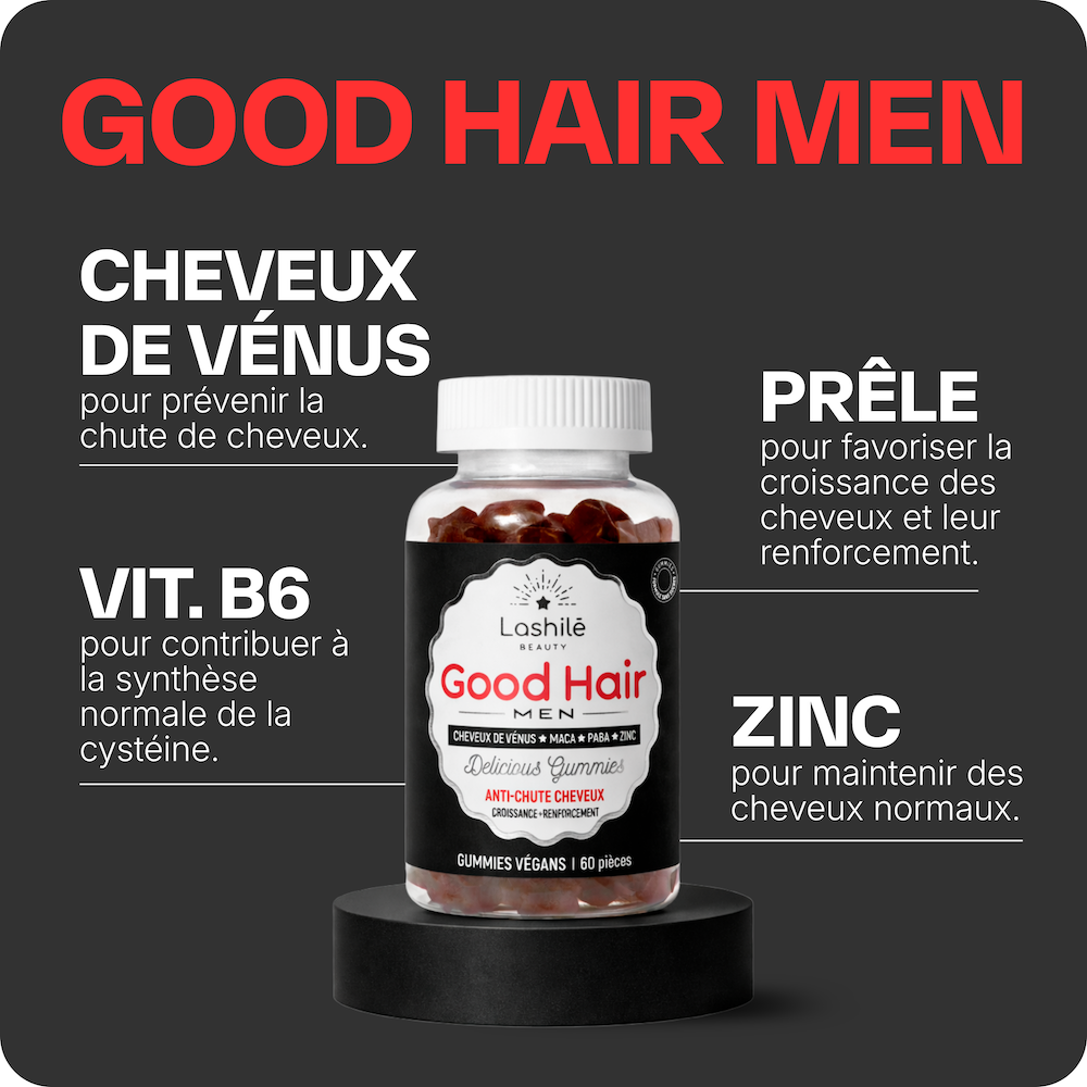 Good Hair Men Tratamiento anticaída para hombres - 1 mes