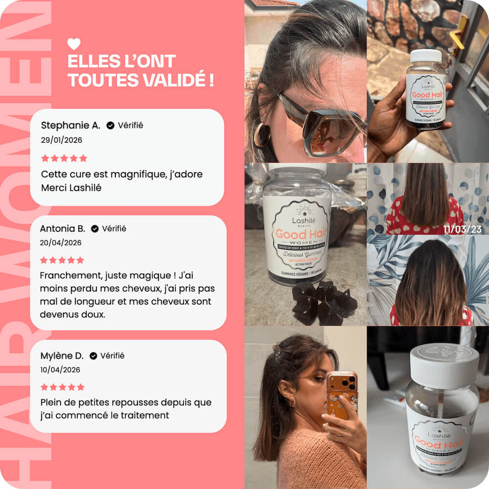 Good Hair Women Anti-chute - 3 mois
