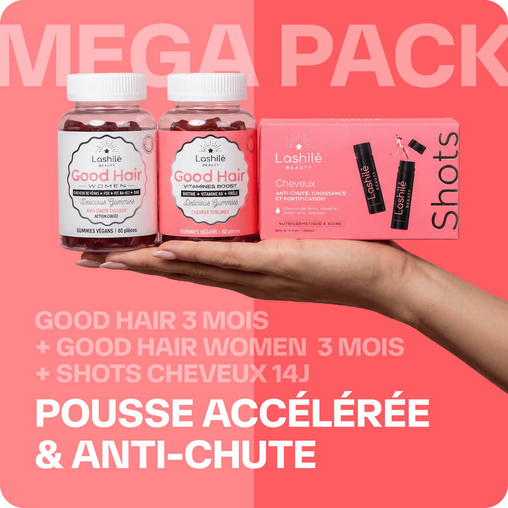 Mega Pack Cheveux - Pousse et Anti-chute