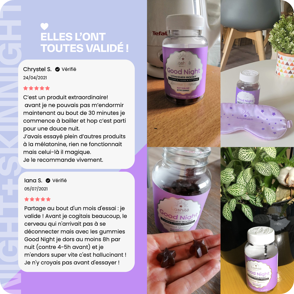 Pack Nuit Sommeil et Peau Sublime