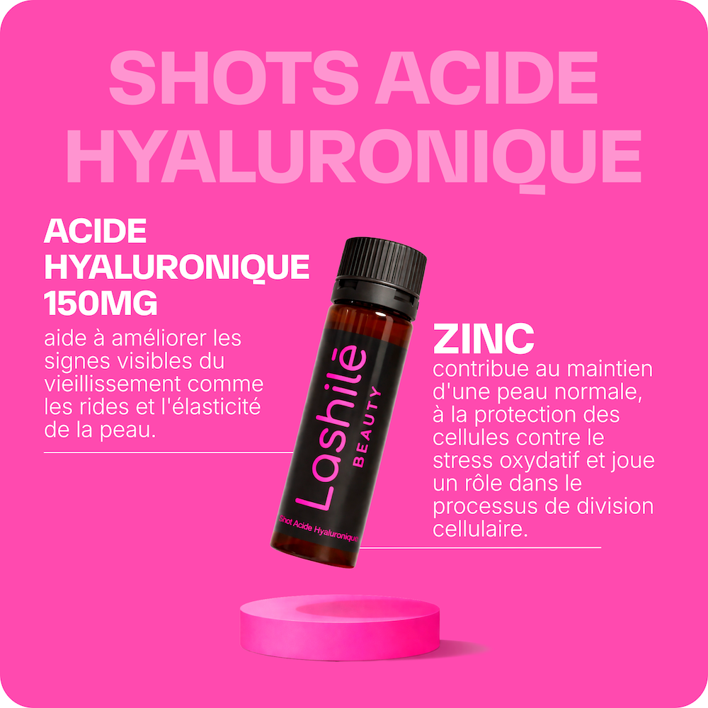 Shots Acide Hyaluronique - 2 mois