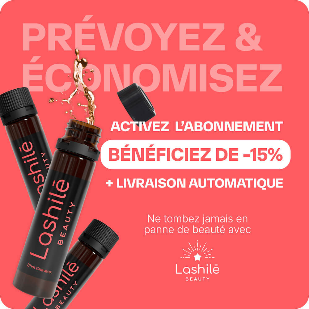 Shots Cheveux Triple Action - 2 mois