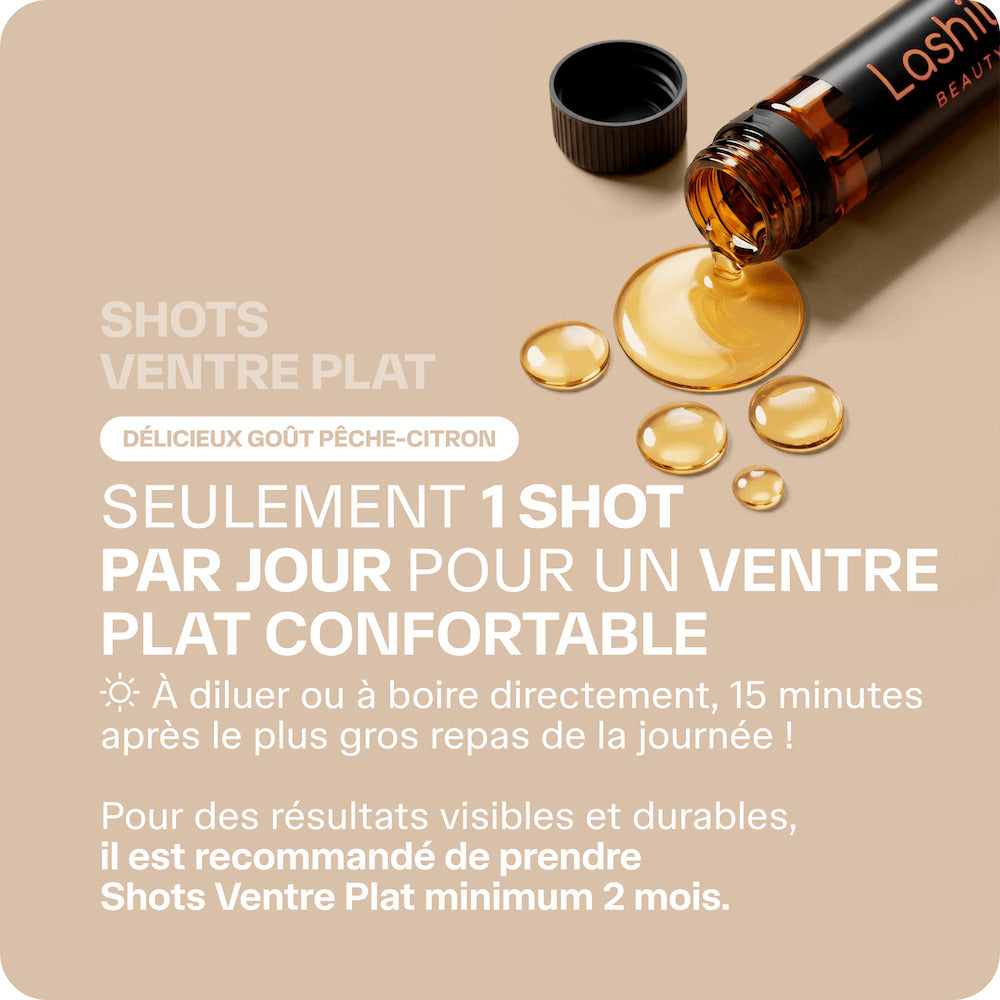 Shots Ventre plat - 14 jours