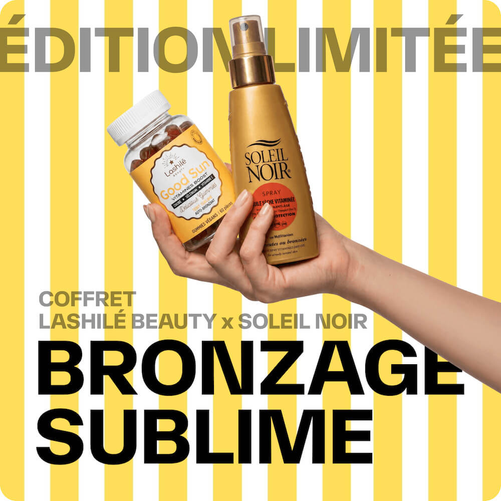 Coffret LASHILÉ BEAUTY x SOLEIL NOIR